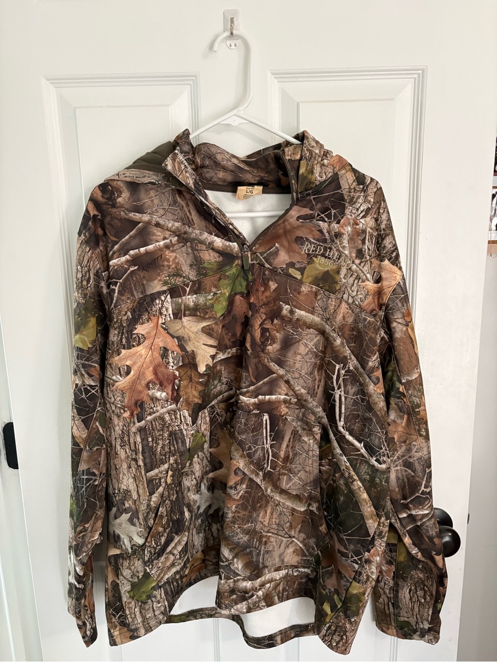 RedHead Men's Realtree Camo Pullover Hoodie - Brown Green